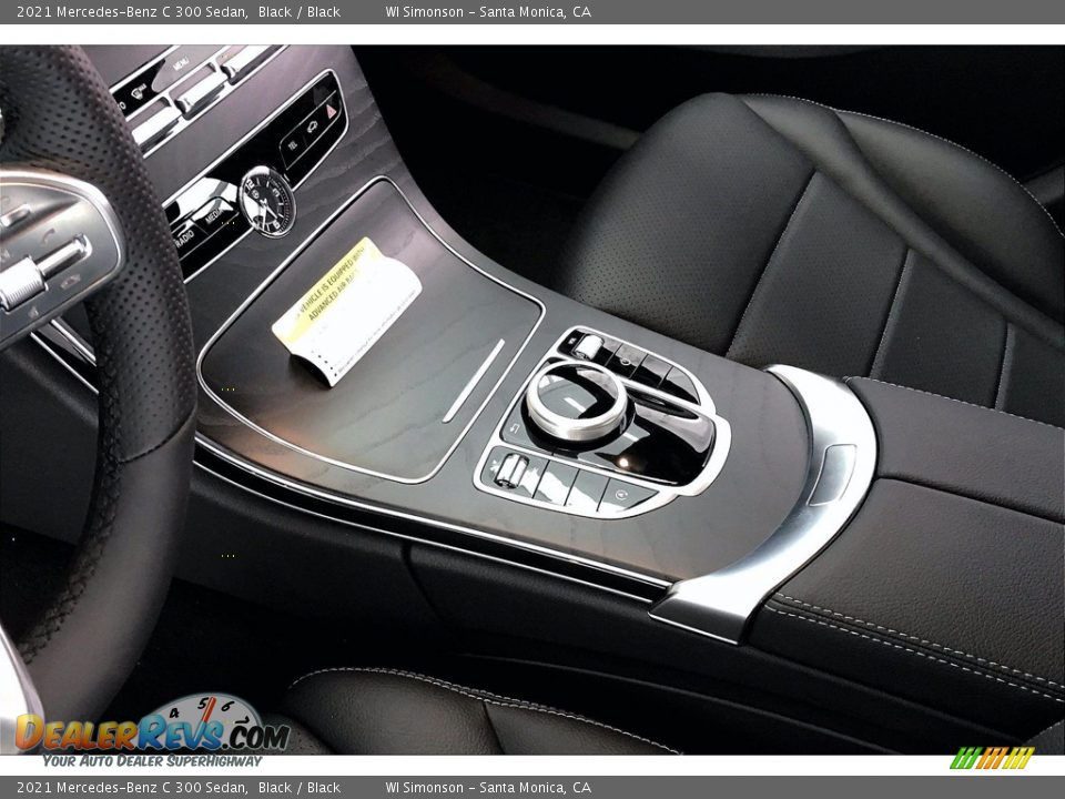 2021 Mercedes-Benz C 300 Sedan Black / Black Photo #7