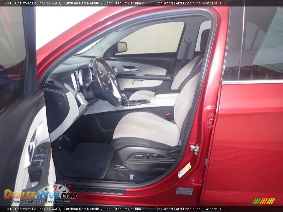 2011 Chevrolet Equinox LT AWD Cardinal Red Metallic / Light Titanium/Jet Black Photo #25
