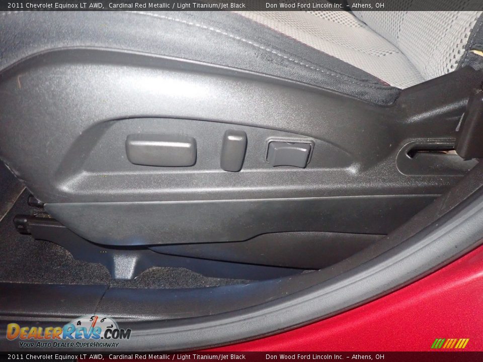 2011 Chevrolet Equinox LT AWD Cardinal Red Metallic / Light Titanium/Jet Black Photo #26