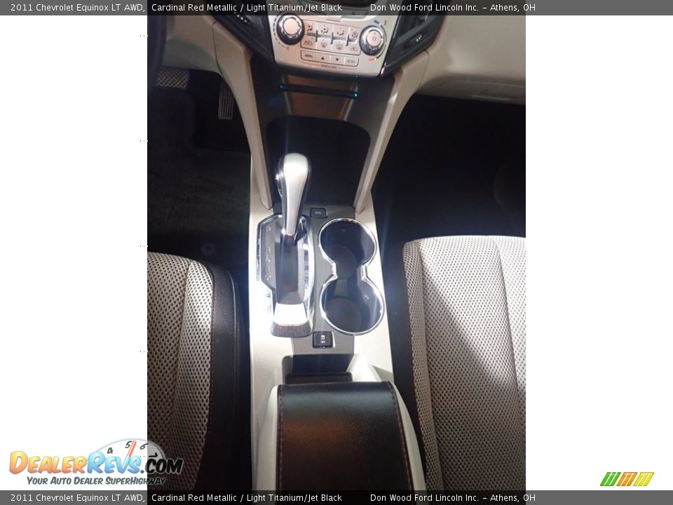 2011 Chevrolet Equinox LT AWD Cardinal Red Metallic / Light Titanium/Jet Black Photo #31