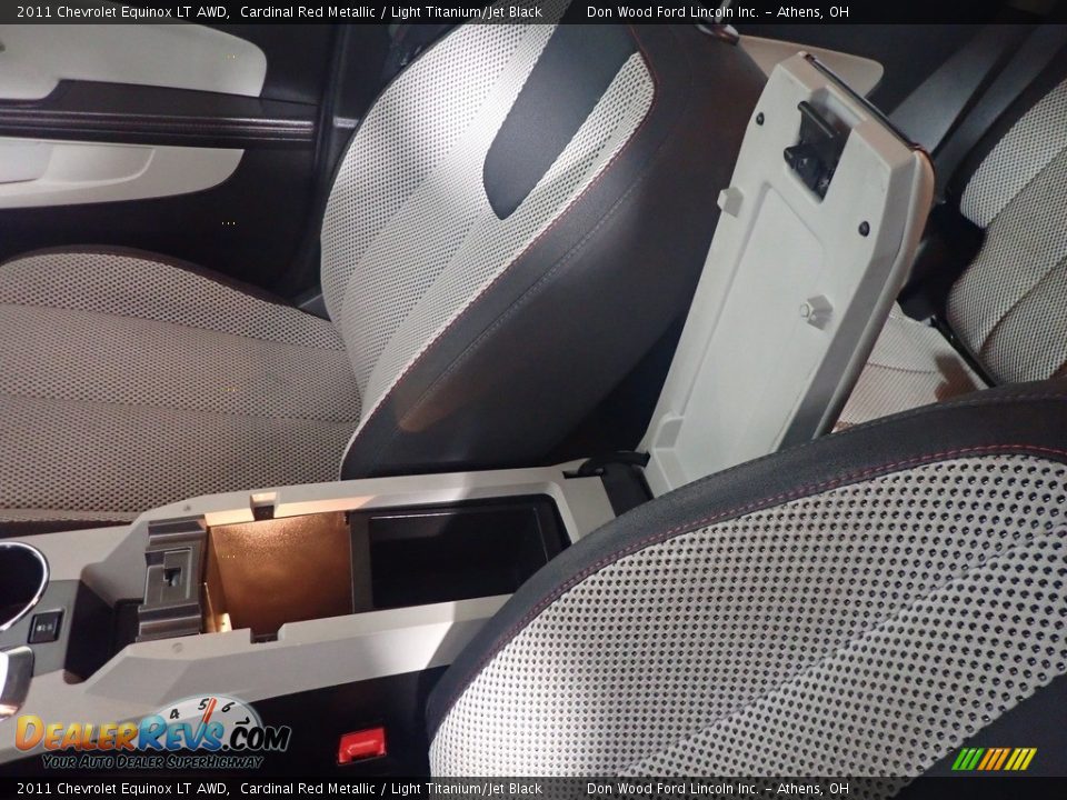 2011 Chevrolet Equinox LT AWD Cardinal Red Metallic / Light Titanium/Jet Black Photo #32