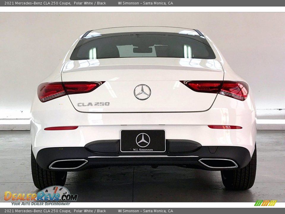 2021 Mercedes-Benz CLA 250 Coupe Polar White / Black Photo #3