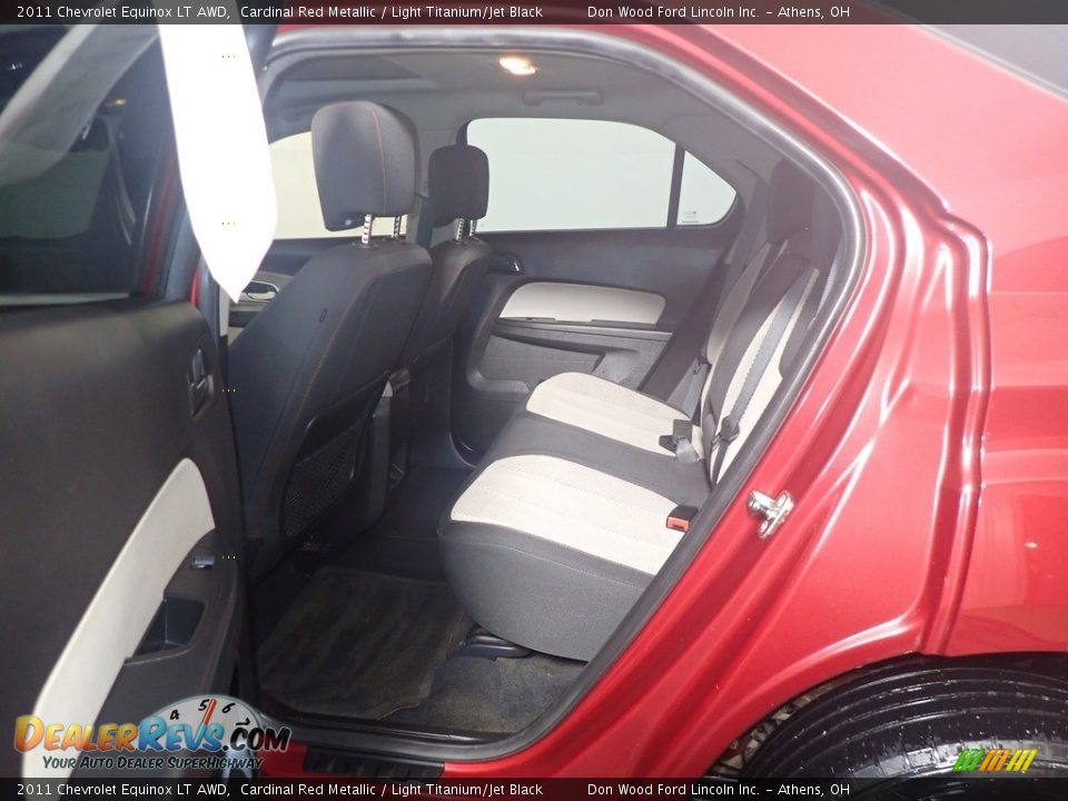 2011 Chevrolet Equinox LT AWD Cardinal Red Metallic / Light Titanium/Jet Black Photo #34