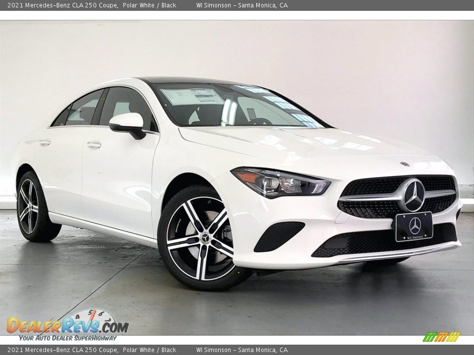 2021 Mercedes-Benz CLA 250 Coupe Polar White / Black Photo #12