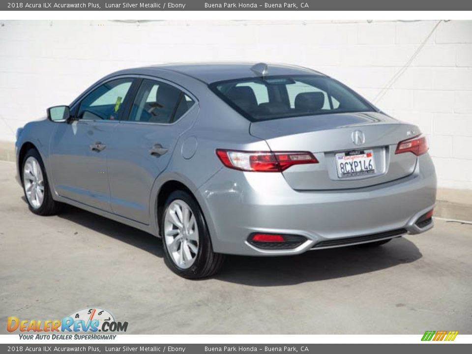 2018 Acura ILX Acurawatch Plus Lunar Silver Metallic / Ebony Photo #2