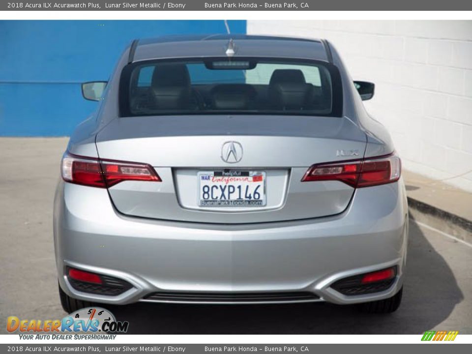 2018 Acura ILX Acurawatch Plus Lunar Silver Metallic / Ebony Photo #11