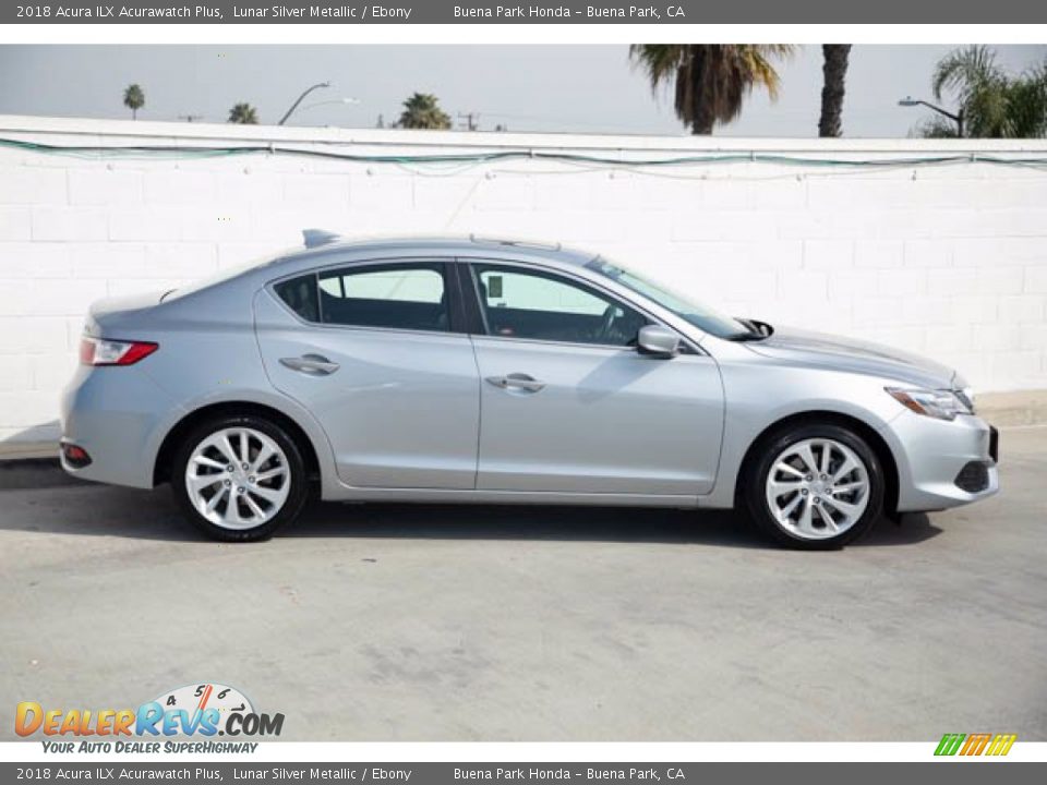 2018 Acura ILX Acurawatch Plus Lunar Silver Metallic / Ebony Photo #14