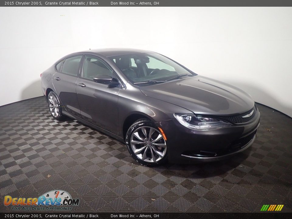 2015 Chrysler 200 S Granite Crystal Metallic / Black Photo #3