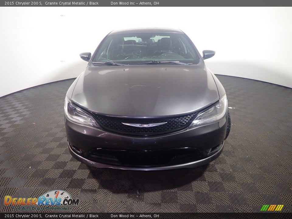 2015 Chrysler 200 S Granite Crystal Metallic / Black Photo #4