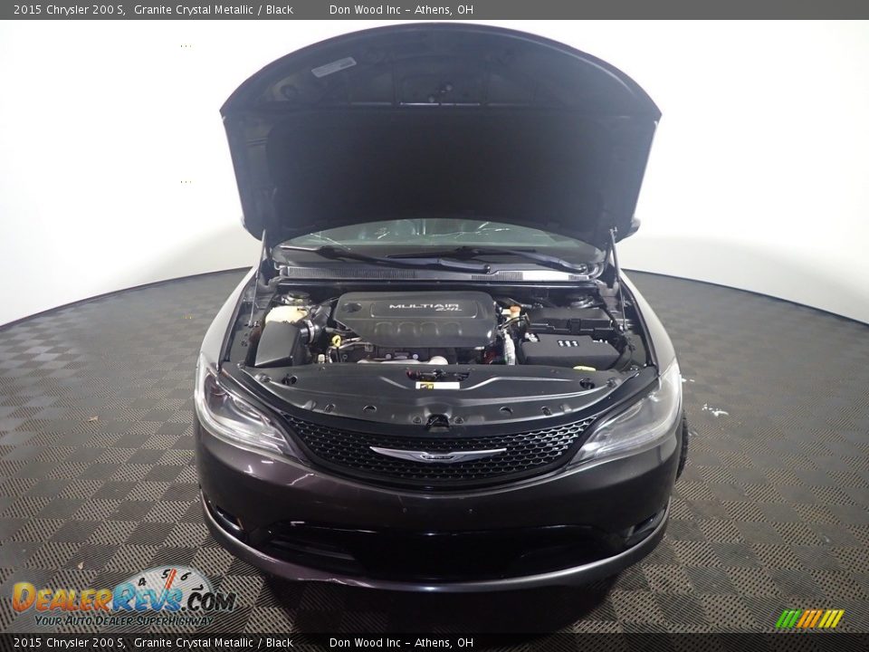 2015 Chrysler 200 S Granite Crystal Metallic / Black Photo #5