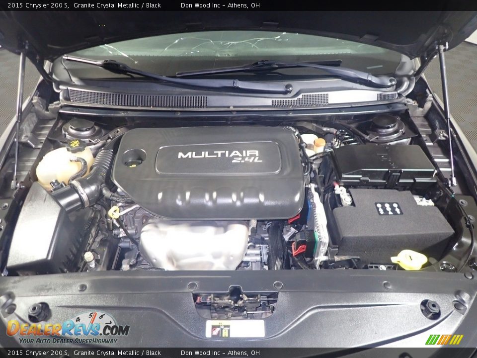 2015 Chrysler 200 S Granite Crystal Metallic / Black Photo #6