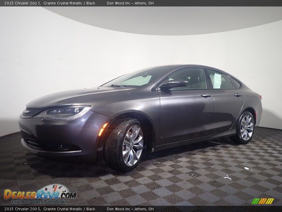 2015 Chrysler 200 S Granite Crystal Metallic / Black Photo #7