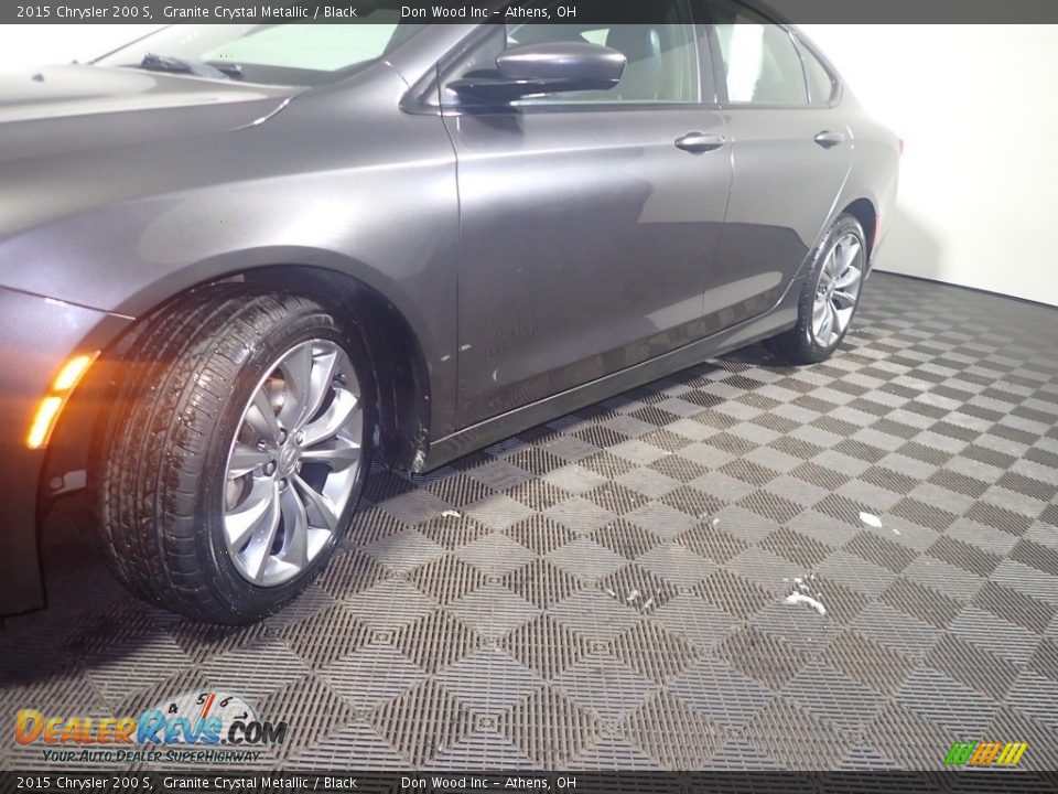 2015 Chrysler 200 S Granite Crystal Metallic / Black Photo #9