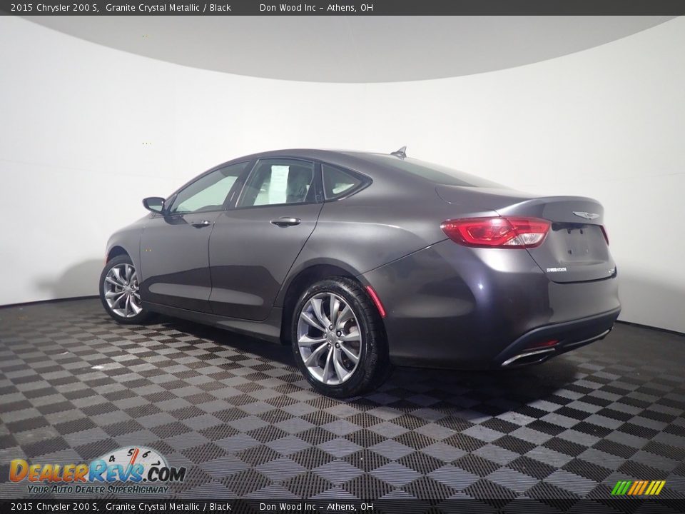 2015 Chrysler 200 S Granite Crystal Metallic / Black Photo #10
