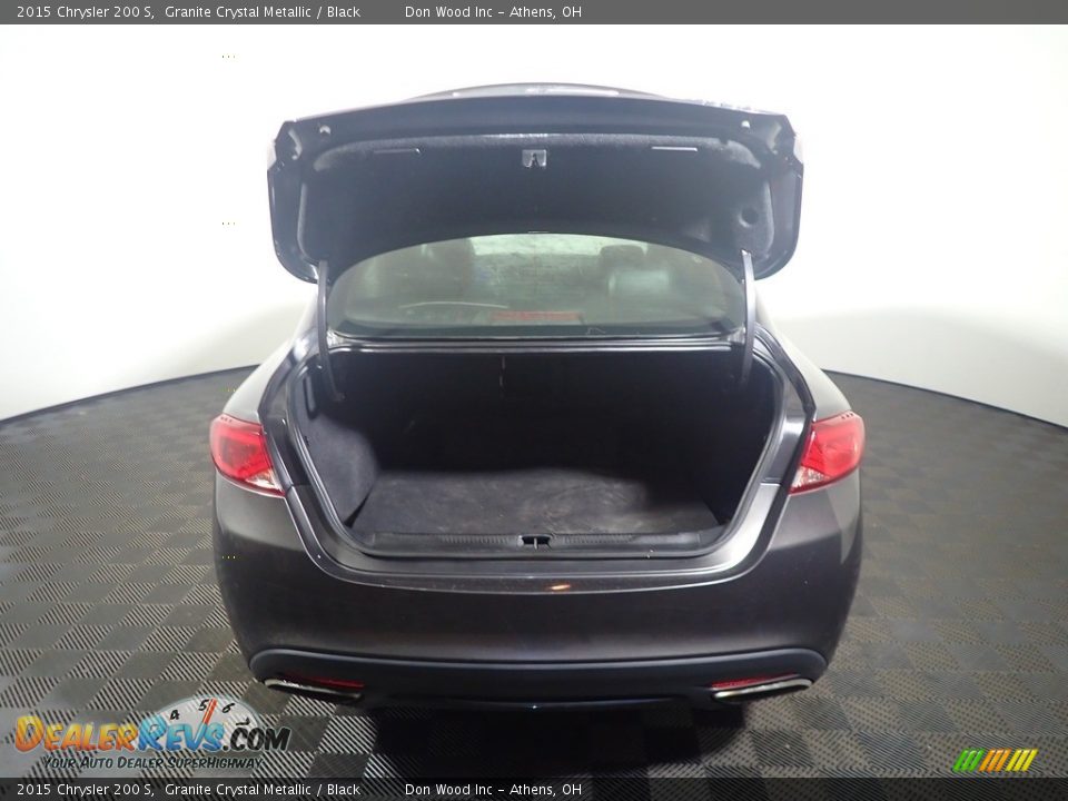 2015 Chrysler 200 S Granite Crystal Metallic / Black Photo #13