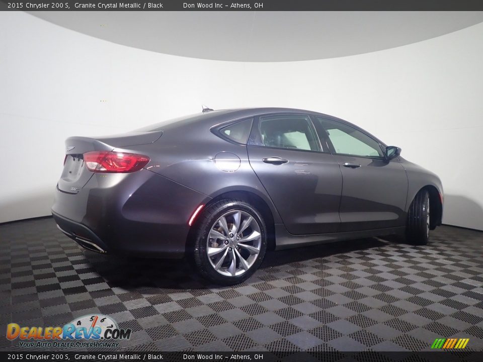2015 Chrysler 200 S Granite Crystal Metallic / Black Photo #15