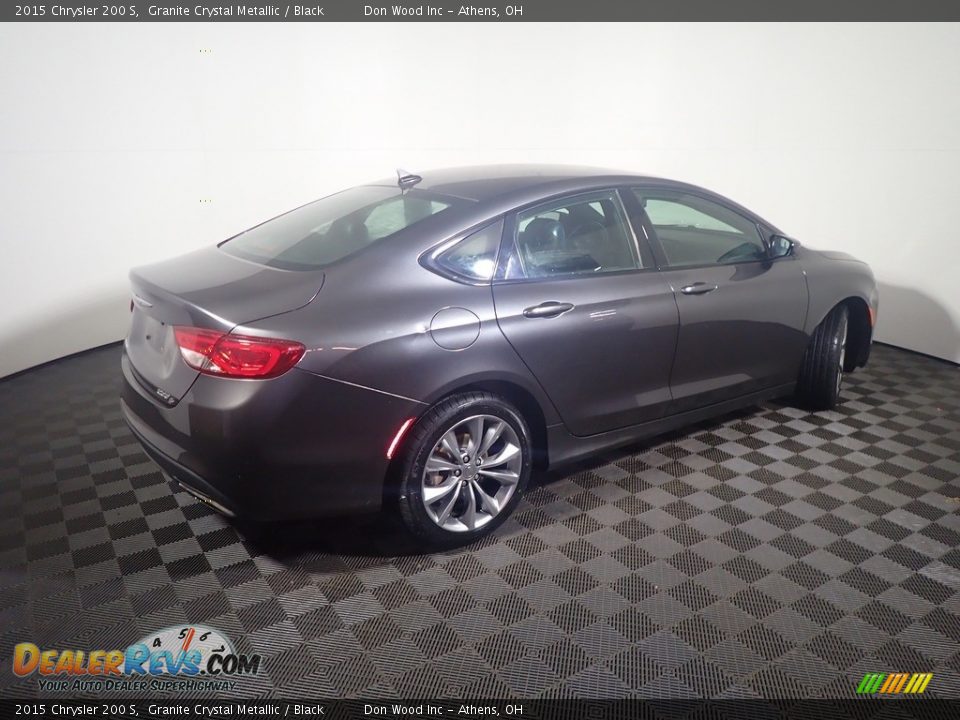 2015 Chrysler 200 S Granite Crystal Metallic / Black Photo #16