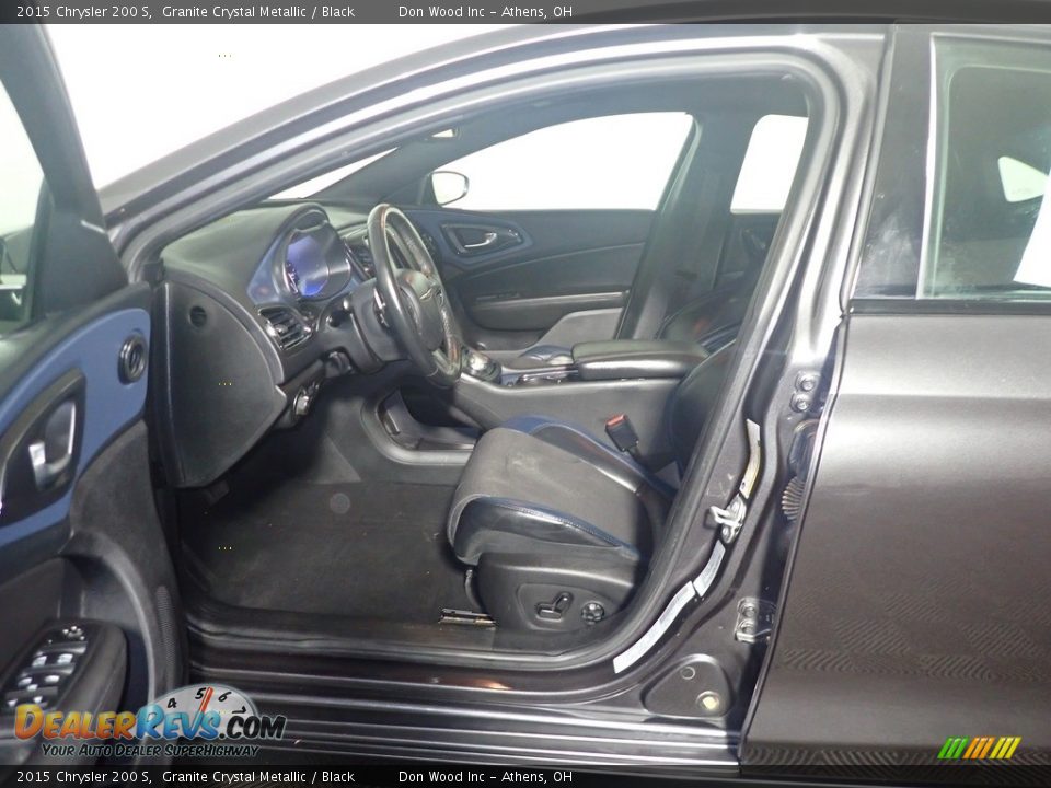 2015 Chrysler 200 S Granite Crystal Metallic / Black Photo #21