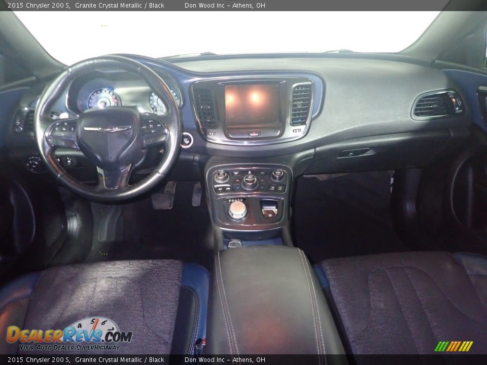 2015 Chrysler 200 S Granite Crystal Metallic / Black Photo #23