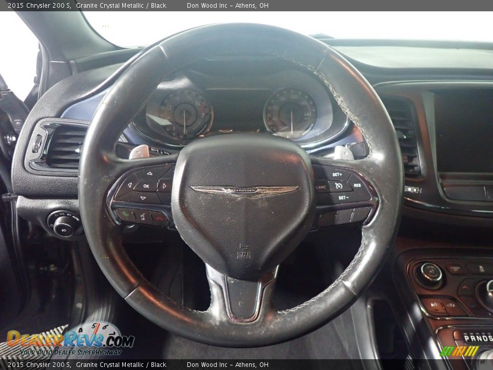 2015 Chrysler 200 S Granite Crystal Metallic / Black Photo #26