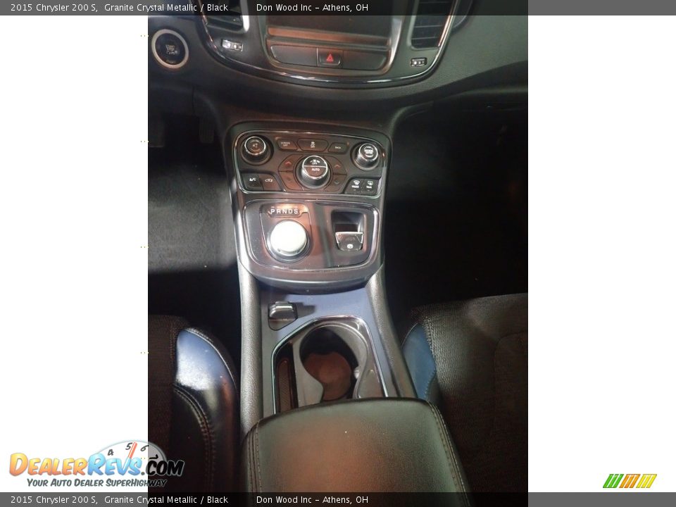 2015 Chrysler 200 S Granite Crystal Metallic / Black Photo #31