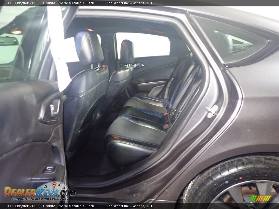 2015 Chrysler 200 S Granite Crystal Metallic / Black Photo #33