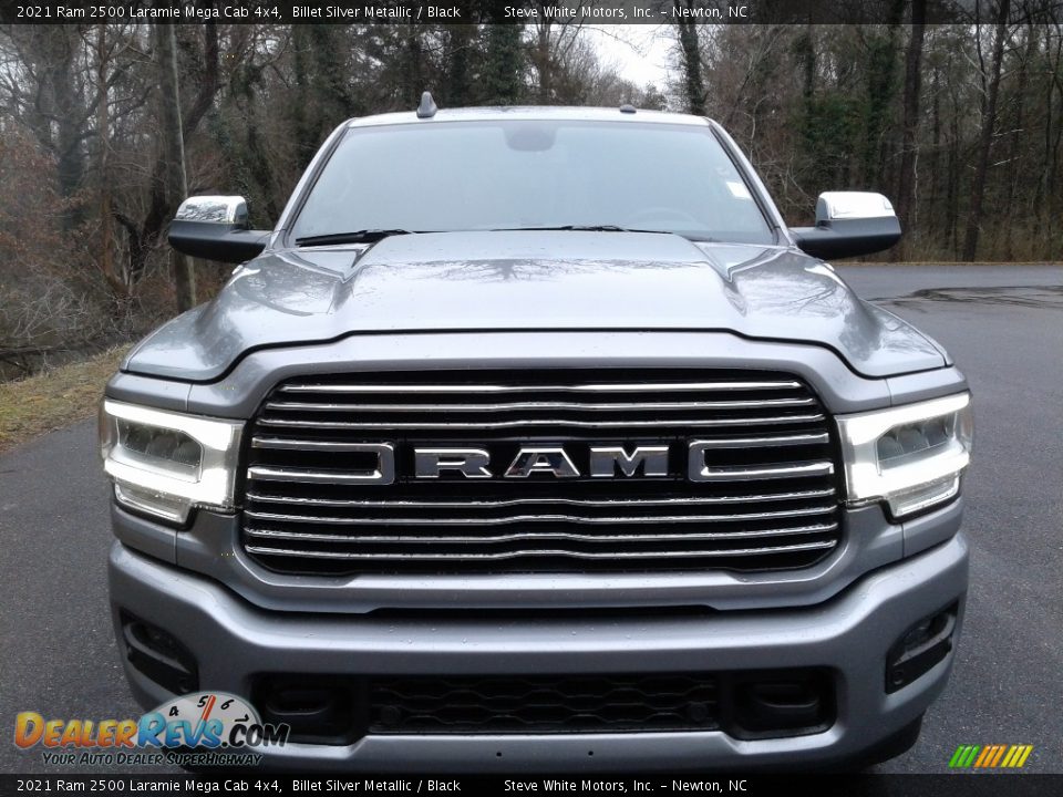 2021 Ram 2500 Laramie Mega Cab 4x4 Billet Silver Metallic / Black Photo #3