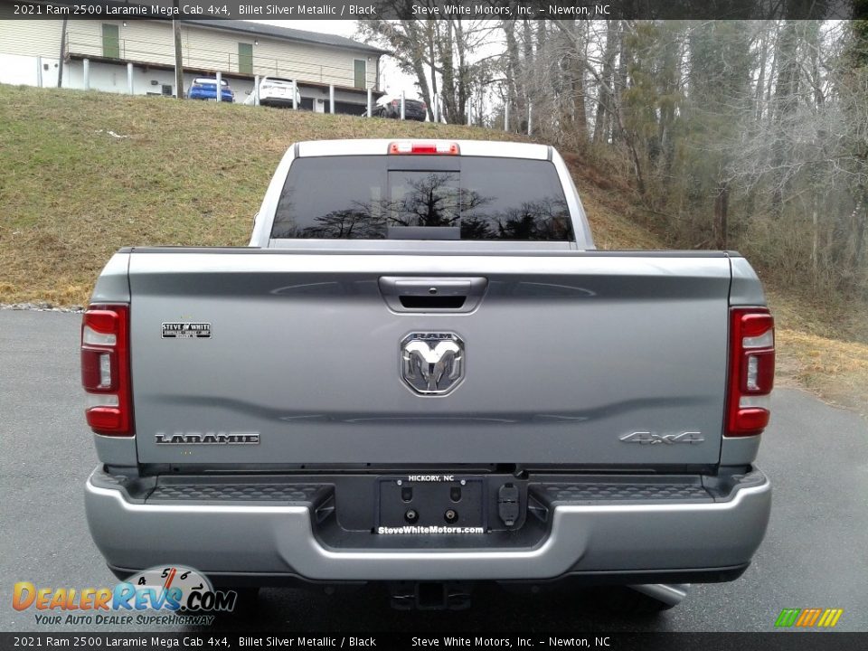 2021 Ram 2500 Laramie Mega Cab 4x4 Billet Silver Metallic / Black Photo #4