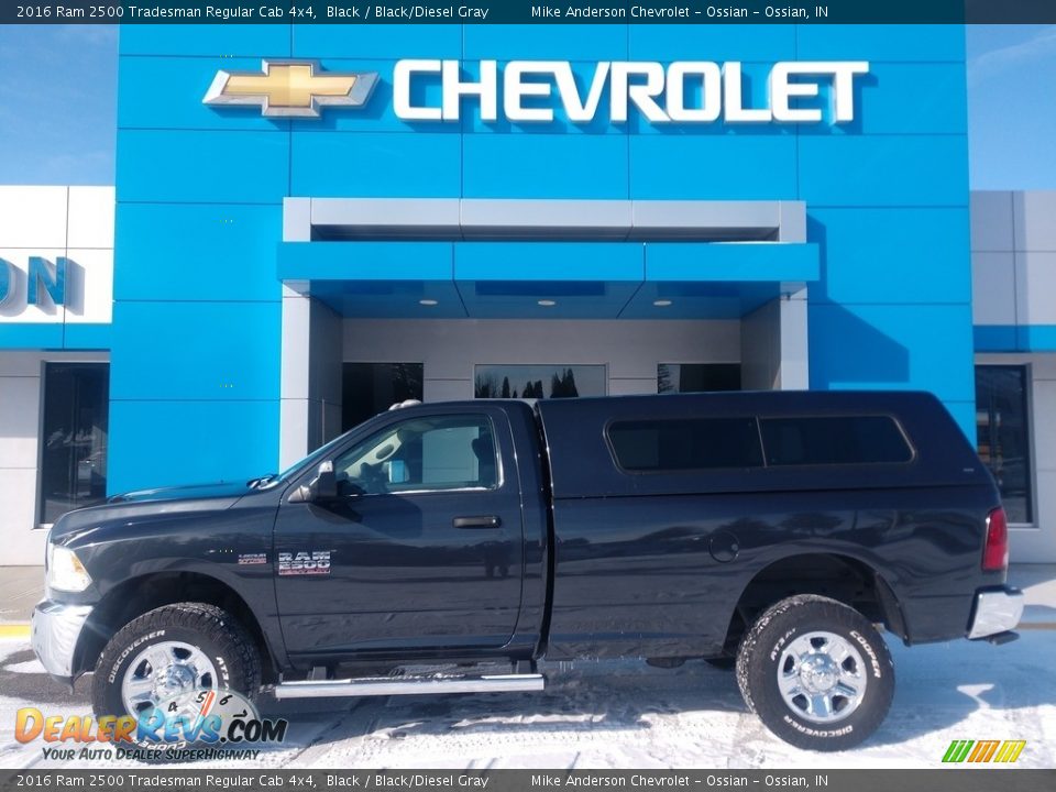 Black 2016 Ram 2500 Tradesman Regular Cab 4x4 Photo #1