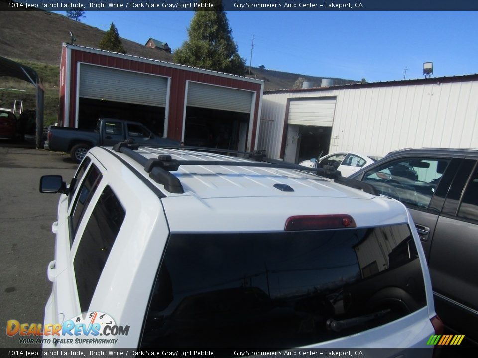 2014 Jeep Patriot Latitude Bright White / Dark Slate Gray/Light Pebble Photo #7