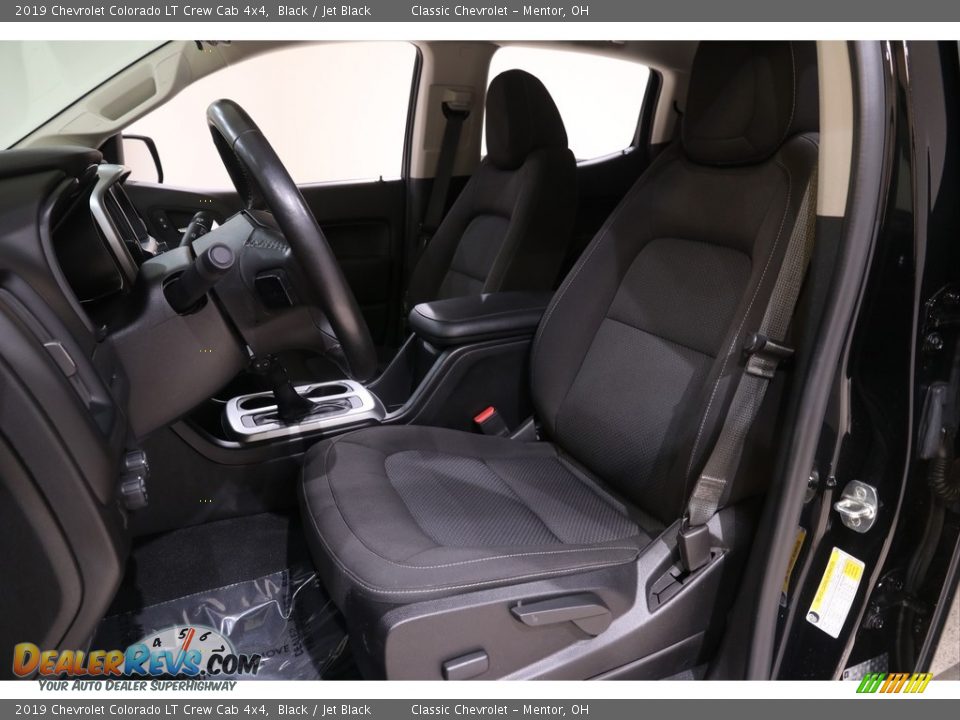 2019 Chevrolet Colorado LT Crew Cab 4x4 Black / Jet Black Photo #5