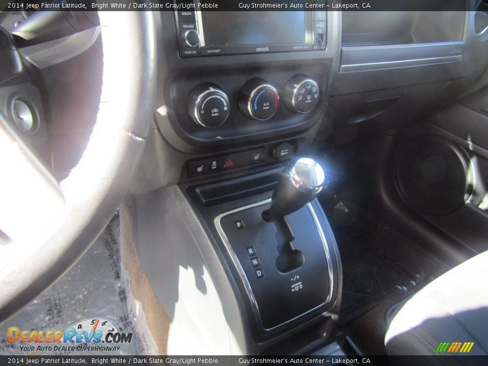 2014 Jeep Patriot Latitude Bright White / Dark Slate Gray/Light Pebble Photo #12