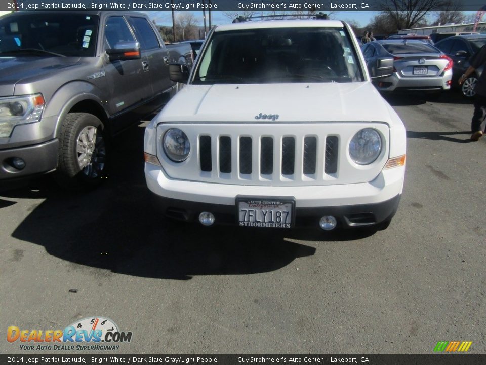 2014 Jeep Patriot Latitude Bright White / Dark Slate Gray/Light Pebble Photo #16