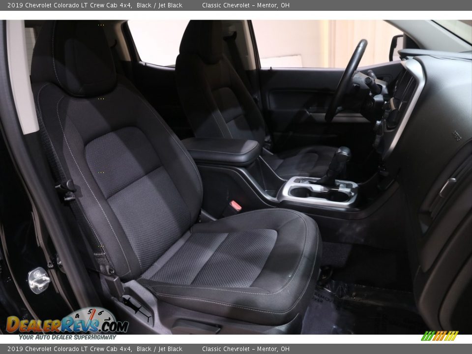 2019 Chevrolet Colorado LT Crew Cab 4x4 Black / Jet Black Photo #15