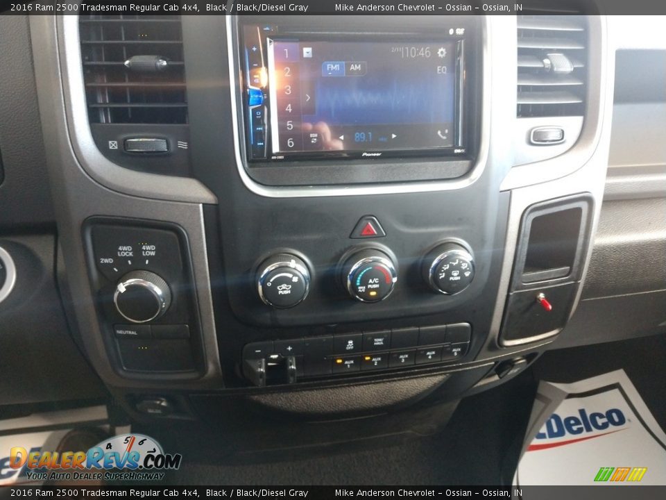 Controls of 2016 Ram 2500 Tradesman Regular Cab 4x4 Photo #27