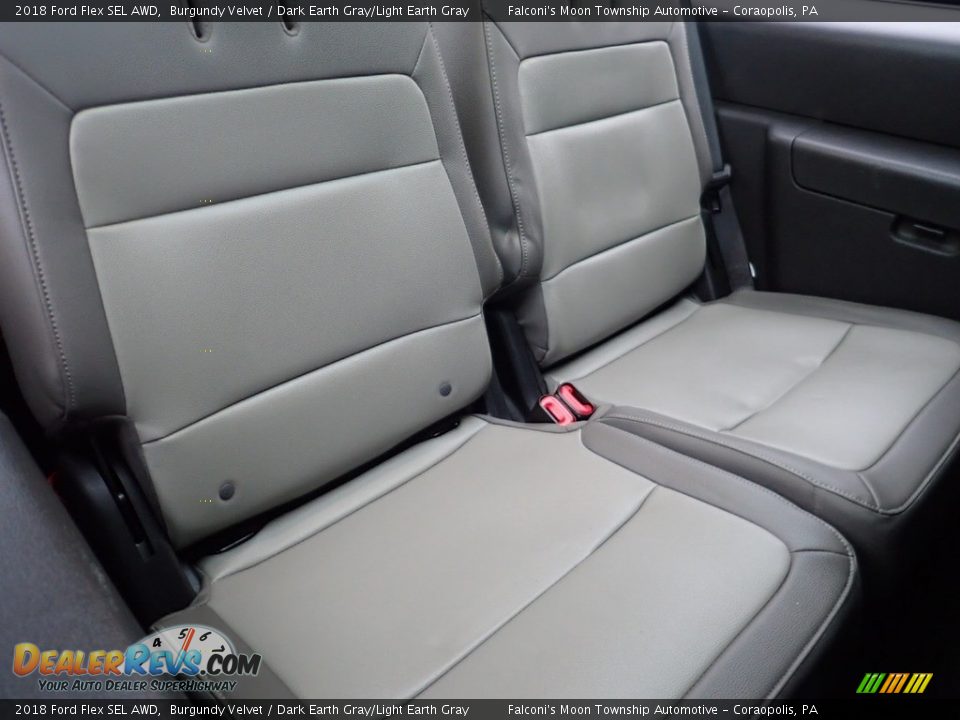 Rear Seat of 2018 Ford Flex SEL AWD Photo #15