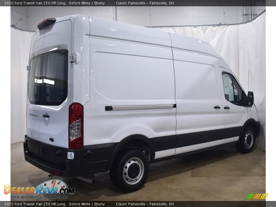 2020 Ford Transit Van 250 HR Long Oxford White / Ebony Photo #2