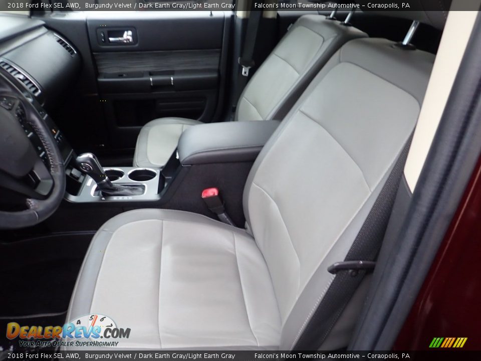 Front Seat of 2018 Ford Flex SEL AWD Photo #16