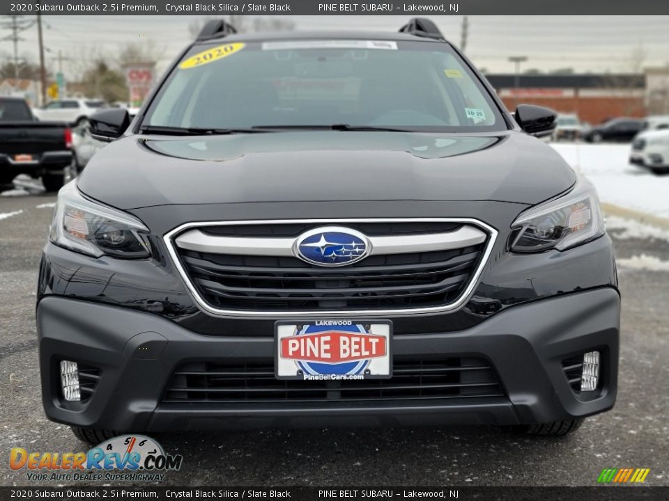 2020 Subaru Outback 2.5i Premium Crystal Black Silica / Slate Black Photo #16