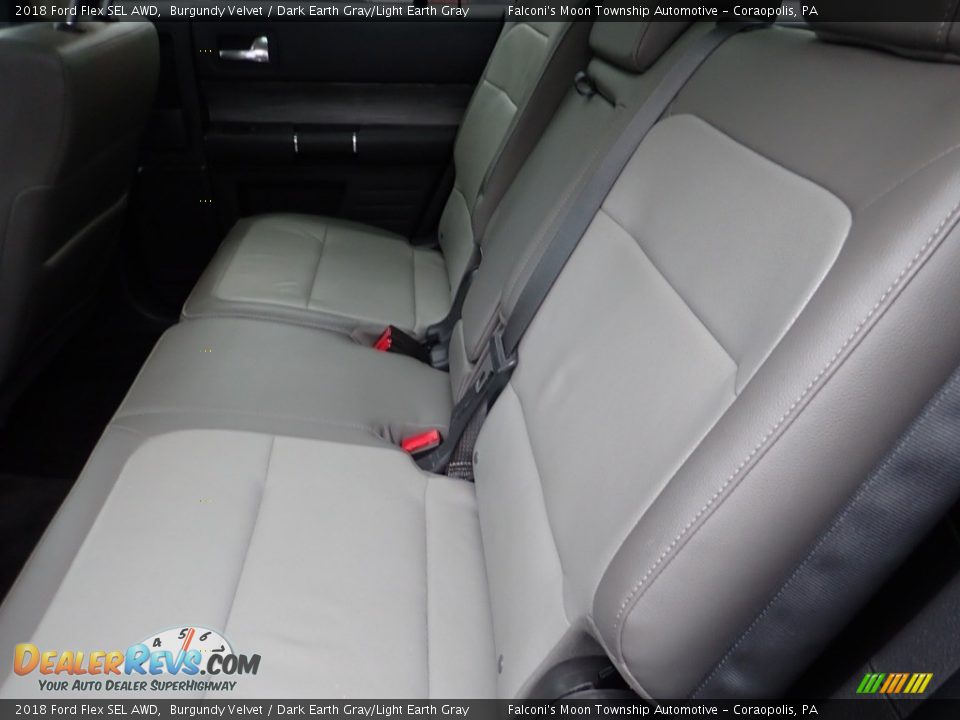 Rear Seat of 2018 Ford Flex SEL AWD Photo #17