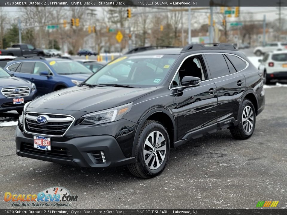 2020 Subaru Outback 2.5i Premium Crystal Black Silica / Slate Black Photo #18