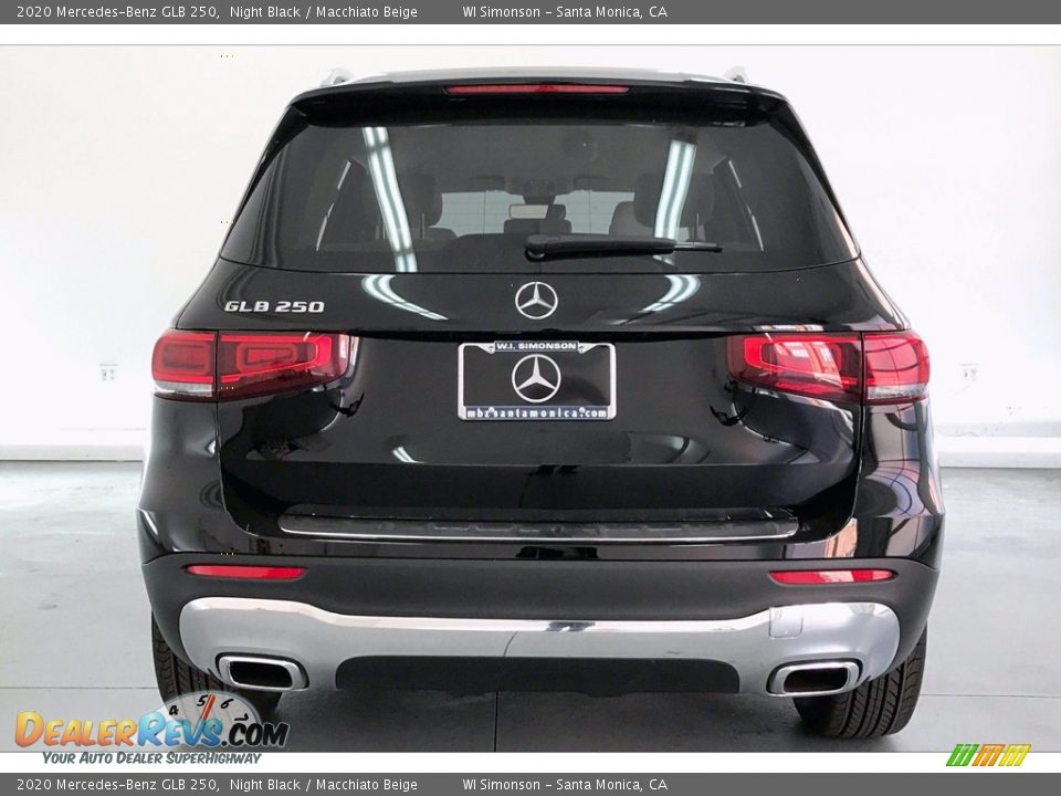 2020 Mercedes-Benz GLB 250 Night Black / Macchiato Beige Photo #3