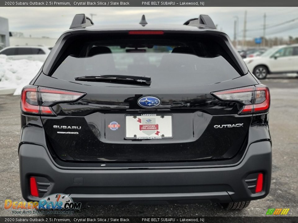 2020 Subaru Outback 2.5i Premium Crystal Black Silica / Slate Black Photo #21