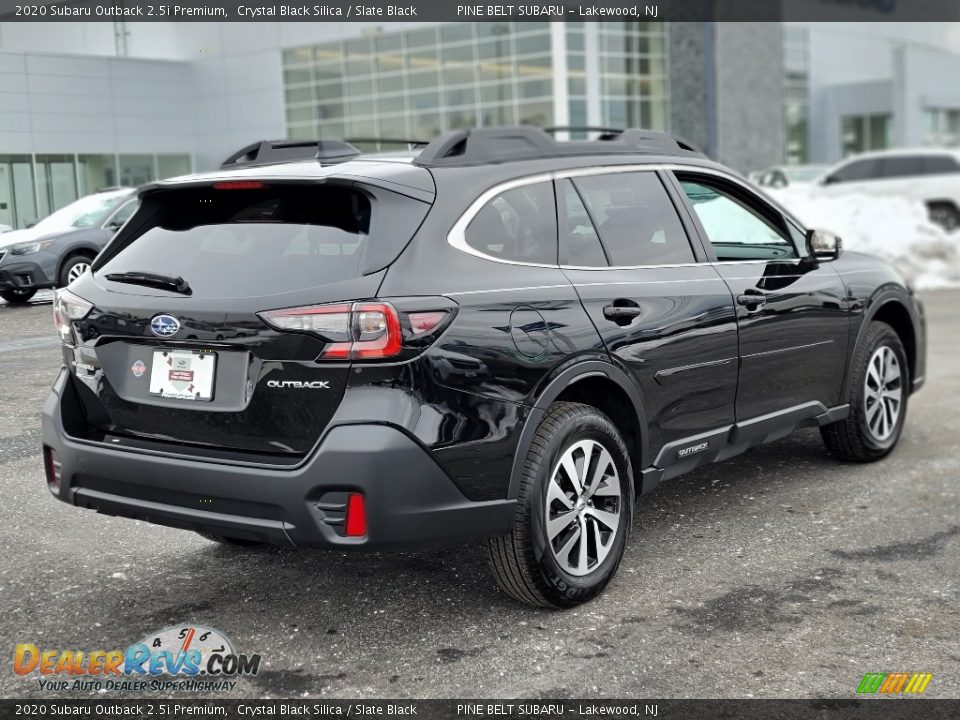2020 Subaru Outback 2.5i Premium Crystal Black Silica / Slate Black Photo #22