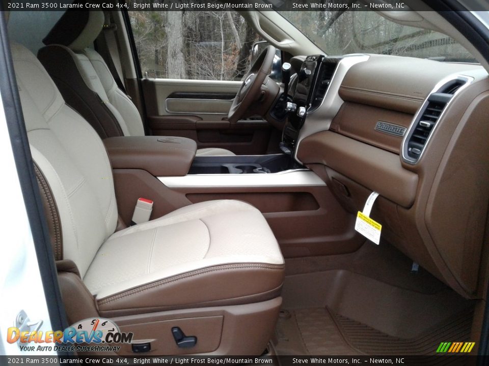 Front Seat of 2021 Ram 3500 Laramie Crew Cab 4x4 Photo #16