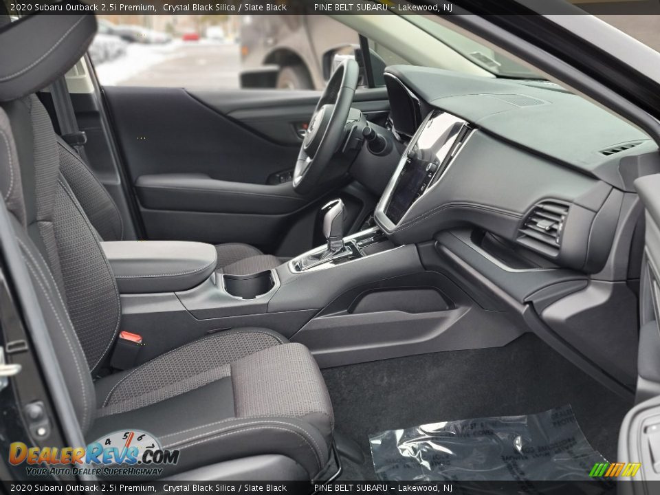 2020 Subaru Outback 2.5i Premium Crystal Black Silica / Slate Black Photo #27