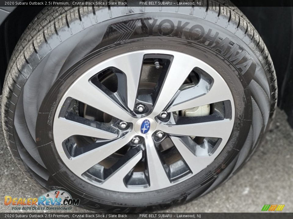 2020 Subaru Outback 2.5i Premium Crystal Black Silica / Slate Black Photo #35