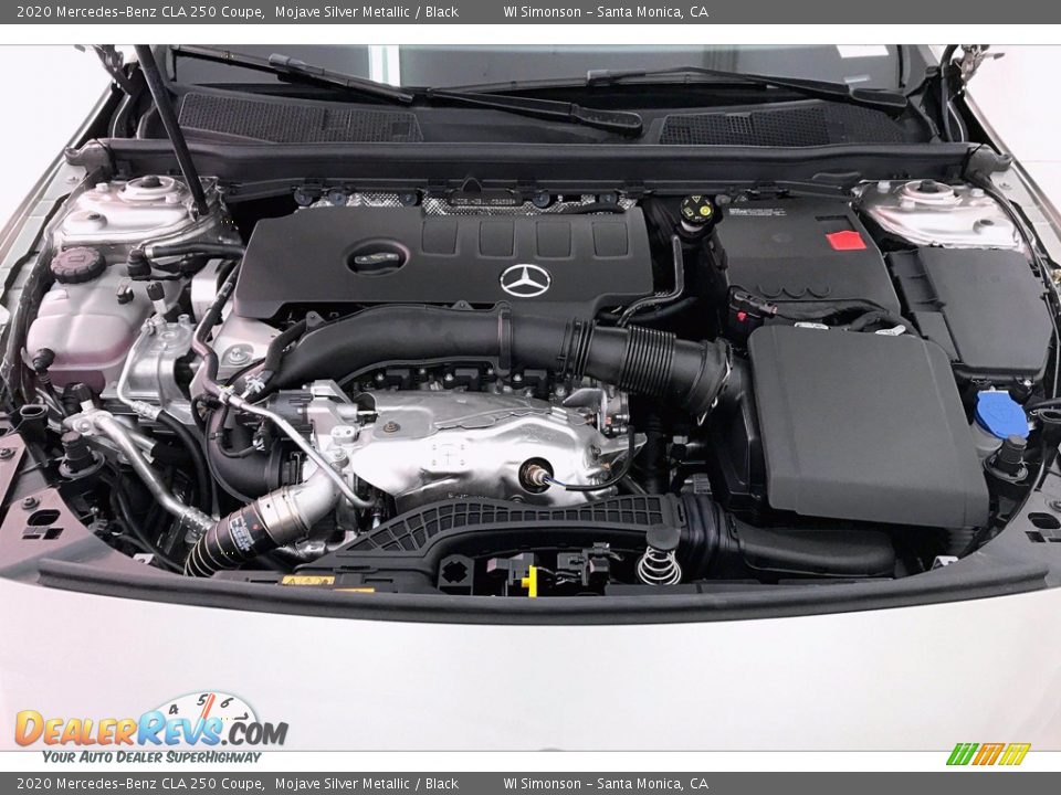 2020 Mercedes-Benz CLA 250 Coupe Mojave Silver Metallic / Black Photo #8