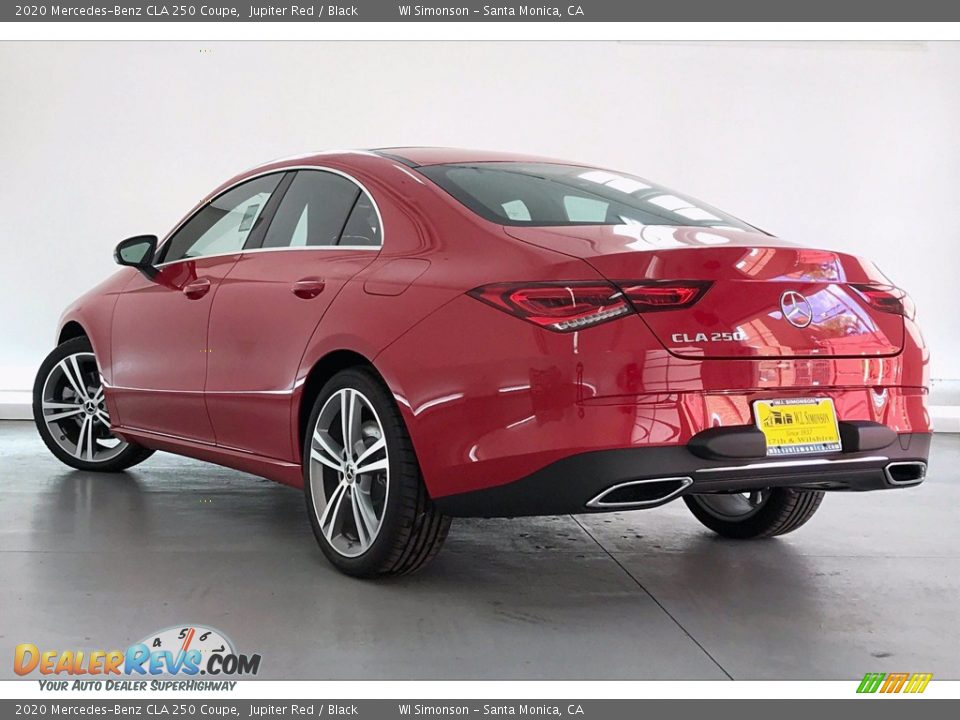 2020 Mercedes-Benz CLA 250 Coupe Jupiter Red / Black Photo #2