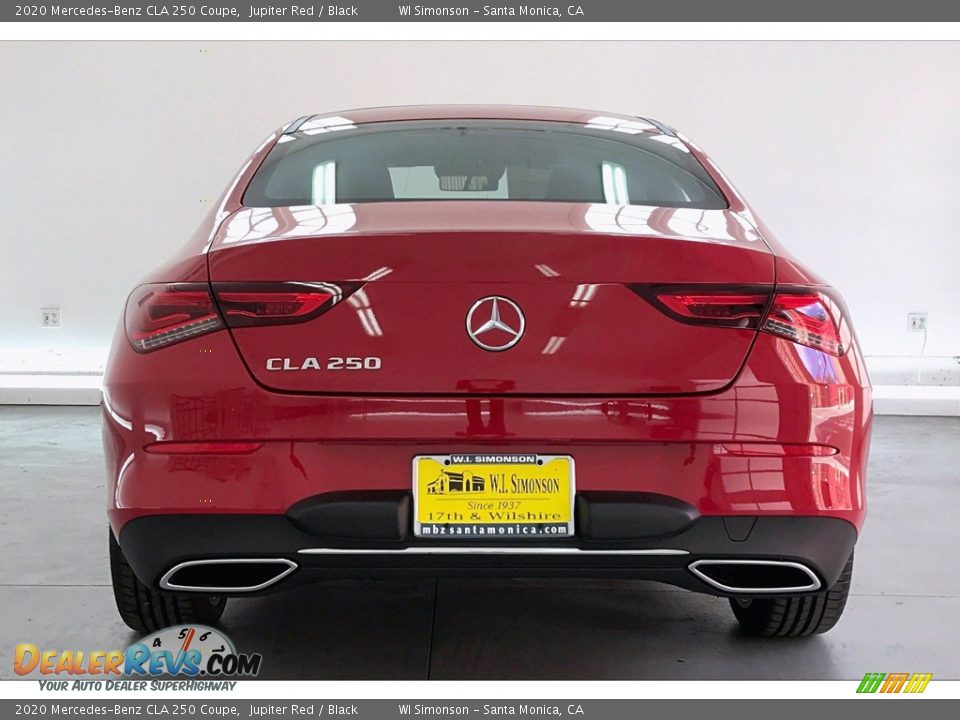 2020 Mercedes-Benz CLA 250 Coupe Jupiter Red / Black Photo #3